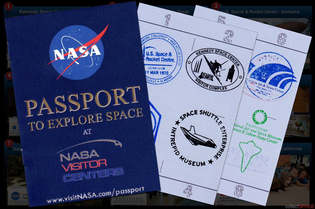 NASA Visitor Centers Launch New Passport for Space Tourists